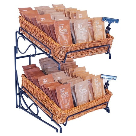 Counter Basket Display Double Stack