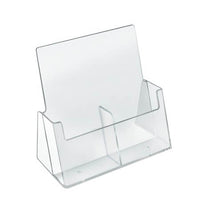 2 Pocket Side By Side Trifold Brochure Holder - 2ct