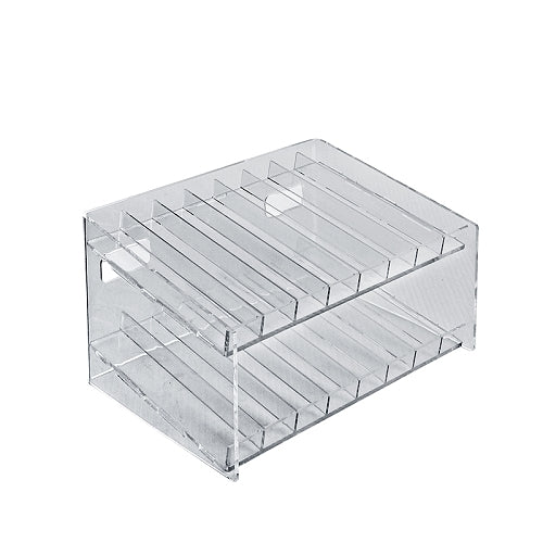 2-tiered 16 Compartment Cosmetic Display