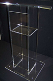 24" Traditional Acrylic Podium - Color Choice