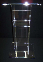 24" Traditional Acrylic Podium - Color Choice