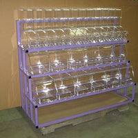 3 Tier Metal Candy Rack And 24 Bulk Bins