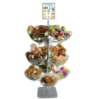 3 Tiered Quad Arm Bowl Tower