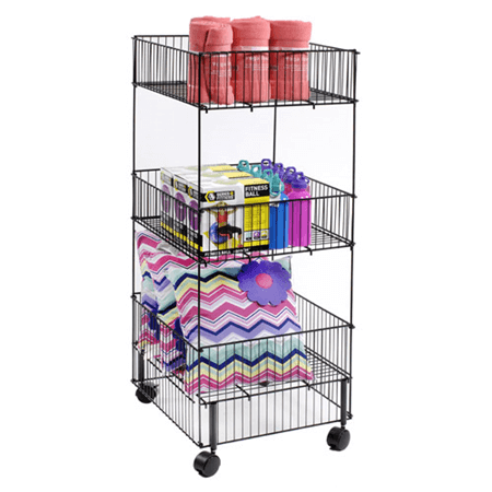 3 Tier Mobile Impulse Bin