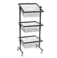 3 Tier Square Display - Black