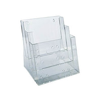 3-Tier Three Pocket Letter Sized Brochure Holder