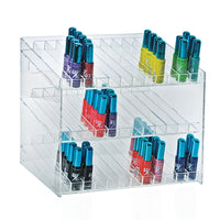 3-tiered 36 Compartment Cosmetic Display