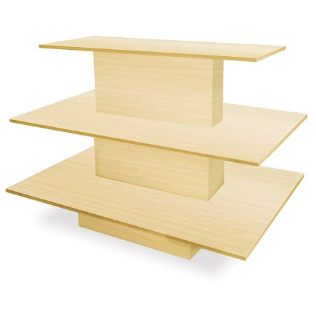 Maple 3 Tiered Display Table