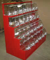 4 Tier Metal Candy Display - Color Choice