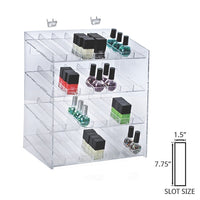 4-tiered 28 Compartment Cosmetic Display