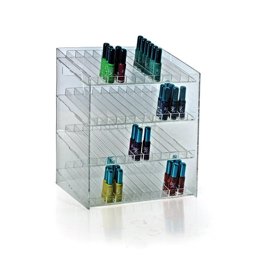 4-tiered 48 Compartment Cosmetic Display