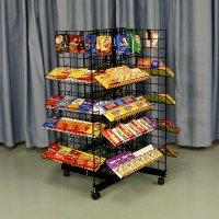 4 Way Candy Rack