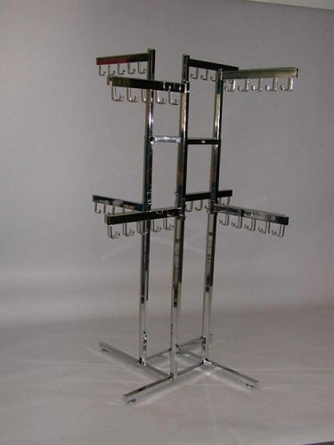 4-Way Handbag Tube Rack- 8 Faceout 5 Hook