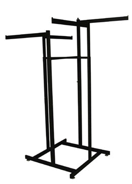 4-Way Hi Capacity Rack - Straight Arms Black