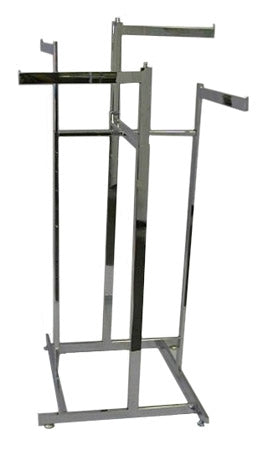 4-Way Lo Capacity Rack - Straight Arms