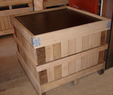 Large Wood Display Bin