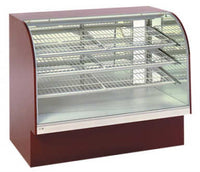 Non-Refrigerated Curved Front Bakery Display - 48"H