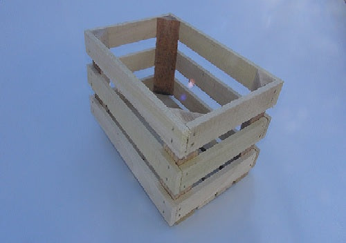 Wood 5 Pound Crate - 4ct