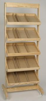 5 Shelf - Crate Rack - Color Choice