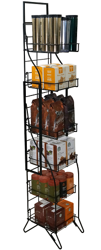 6 Shelf Display Tower