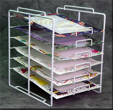 6 Tier 12x12 Paper Rack