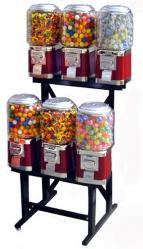 Classic 6 Head Gumball Machine