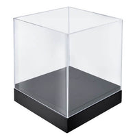 Acrylic Deluxe Clear Cube Showcase - 10in