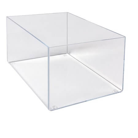 Acrylic Rectangular Bin - 16in