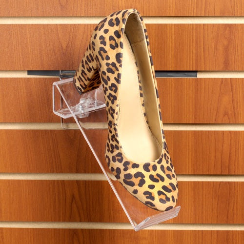 Acrylic Shoe Displays for Slatwall - 3ct