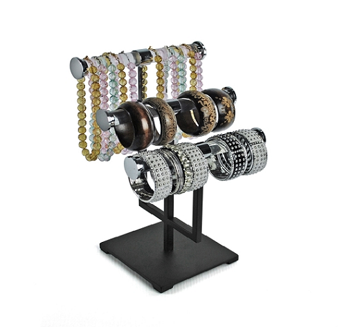 Adjustable Acrylic Chrome Jewelry Display