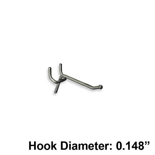 All Wire Pegboard Hooks - 2" - 50ct