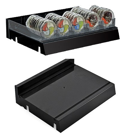 Black Modular Adjustable Tray - 2ct