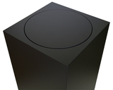 Medium Laminate Turntable Pedestal - Black or White