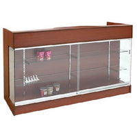 Cherry Ledgetop Showcase Counter