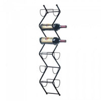 Chevron Wall Wine Holder