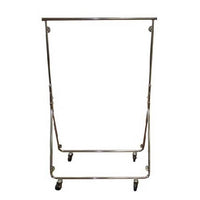 Chrome Easy Fold Garment Rack