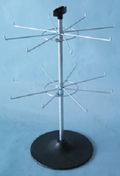 Counter Top 2 Hub Spinner Rack