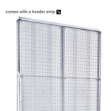 Double Sided Pegboard Stand - 66"H