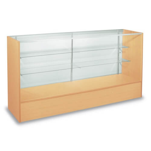 Maple Full Vision Display Case - 60 Inch