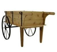 Mini Planter Wagon - Toasted Finish