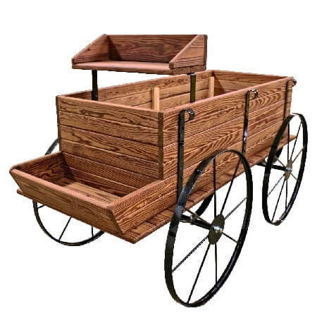 Mini Western Wagon - Toasted Finish