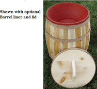 barrel with liner and lid