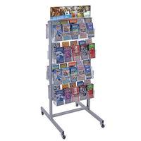 Pegboard Two-Sided Revolving Brochure Floor Display Kit