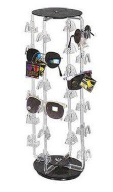 Rotating Sunglass Display Rack - 24 Pairs