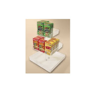 Three Tier Cereal Box Display - Lazy Susan Base