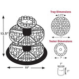 Three Tier Counter Display with Tester Tray