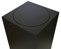 Turntable Laminate Pedestal - Black or White