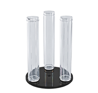 Vertical Counter Display - Three 12" Poles