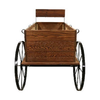 Western Wagon Display - Toasted Finish