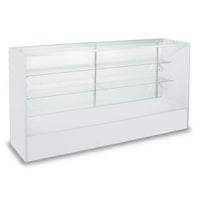 White Full Vision Display Case - 60 Inch